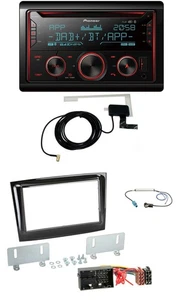 Pioneer 2DIN MP3 DAB USB CD Bluetooth Autoradio für Fiat Doblo ab 2015 piano sch - Bild 1 von 9
