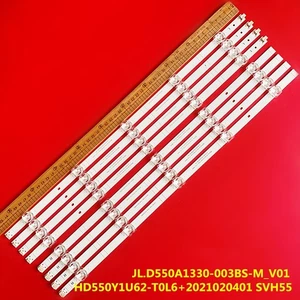 LED Strips For Hisense 55R6G 55A6G 55R6095G5 55R6070G 55C350KU HD550Y1U62-T0L6 - Picture 1 of 3