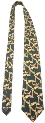 187) CORBATA HOMBRE CASANOVA VENZIA 100% SEDA HECHA EN ITALIA Foto 1 de 3