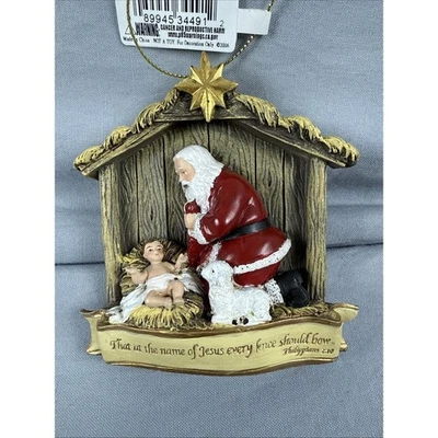 De colección Roman Kneeling Santa Resina 1983 RP Gauer Excelente Foto 1 de 4