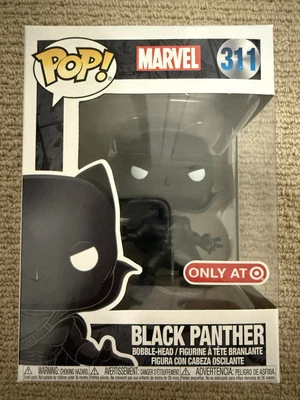Funko Pop Black Panther 311 First Appearance Target Exclusive Marvel - image 1 of 4