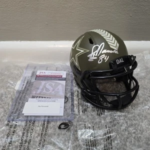 JAY NOVACEK Dallas Cowboys Signed Riddell Salute To Service 3xSBChamp JSA - Picture 1 of 7