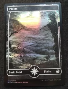 Plains - Full Art - Foil - MID - NM Unplayed - EN - 268 - Picture 1 of 1