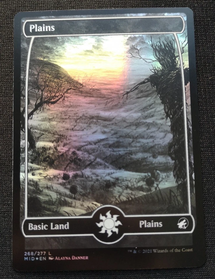 Plains - Full Art - Foil - MID - NM Unplayed - EN - 268 - Image 1 of 1