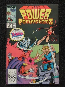 Power Pachyderms #1 Sept 1989 High Grade Book!! See Pics!! - Picture 1 of 8