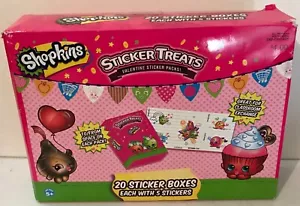 Shopkins STICKER TREATS Valentine Sticker Packs ~ Great For Class Exchange! - Picture 1 of 4