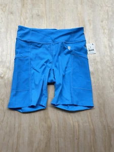 Free People Movement XS pantaloncino blu tasche cellulare Varsity blu $58 - Foto 1 di 5
