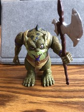 Vintage LJN 1985 Thundercats Evil Mutant S-S-SLITHE Figure Complete  Poleaxe Axe
