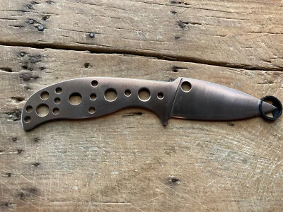 Cuchillo de hoja fija Spyderco MT32 Mule Team - borde liso SRS13/SUS405 acero MT32P Foto 1 de 3