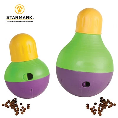 Dog Toy Bobalot Enrichment Treat Dispenser Starmark Bob A Lot Varying Difficulty - Image 1 of 4