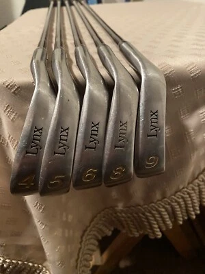 Набор женских айронов Lynx crystal cat 9,8,6,5,4 с двумя расширяющимися графитовыми стержнями - Изображение 1 из 4