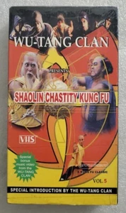 WU-TANG CLAN presents SHAOLIN CHASTITY KUNG FU VHS RARE BRAND NEW - Picture 1 of 4