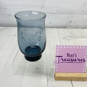 Pfaltzgraff YORKTOWNE Blau Weiß Blumen 14oz Tulpe Becher Trinkglas - Bild 1 von 12