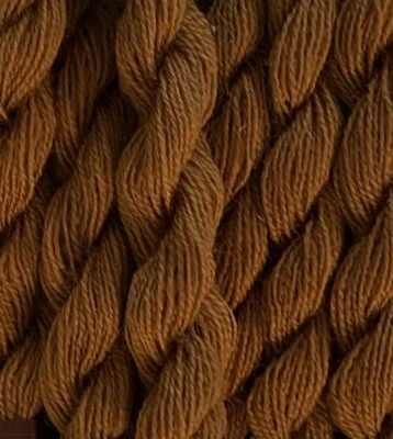 DMC Wool Embroidery Floss Medicis Caramel Brown 8302 27.3yd Skein Lot Of 12 - Image 1 of 4