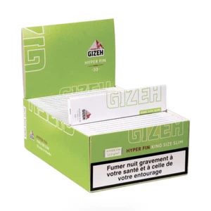 LOT de GIZEH HYPER FIN SLIM Feuilles longues à rouler - PROMO - Port offert ! - Picture 1 of 3