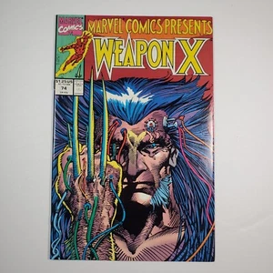 Marvel Comics Marvel Comics Presents #74 NM Key Issue Origin of Wolverine 1991 - Picture 1 of 8
