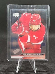 2023-24 Upper Deck Extended Series Shayne Gostisbehere Clear Cut #555 Red Wings - Picture 1 of 2