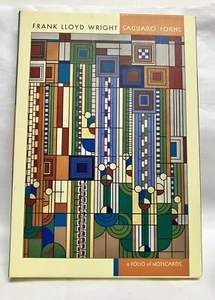 Frank Lloyd Wright “SAGUARO FORMA FLORES DE CACTUS” TARJETA FOLIO-Por granada - Imagen 1 de 9