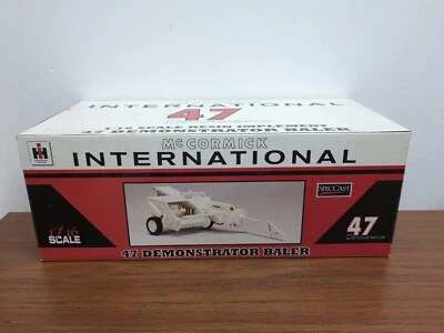 1/16 SpecCast  McCormick International 47 Demonstrator Baler Resin - Image 1 of 4