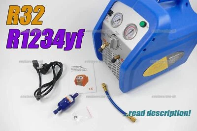 R32 R1234YF R134A R410A REFRIGERANT RECOVERY MACHINE UNIT - Image 1 of 4