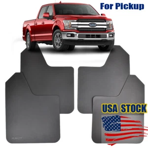 4Pcs Wide Rally Mud Flaps Splash Guards Mudguards For Ford F150 F150/250 F-Seris - Picture 1 of 8