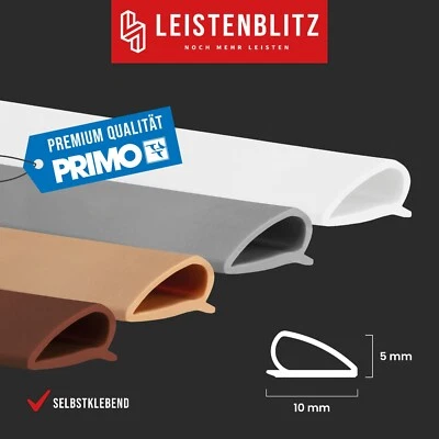 Primo Dichtungsband Densa Selbstklebend 2-5mm Universaldichtung für Tür- Fenster - Bild 1 von 4