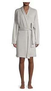 NEW $90 Ugg Women's Braelyn Robe Color Seal Heather Gray Fleece Lined Medium - Picture 1 of 10
