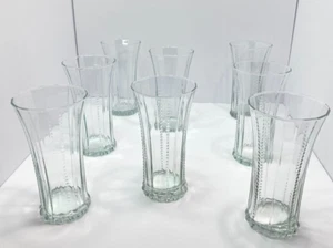 Pier 1 Kara Highball Glasses Set of 8 Discontinued Pattern Elegant Vintage READ - Picture 1 of 20