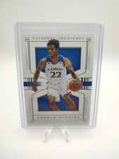 2016 Panini National Treasures Collegiate Red #2 Andrew Wiggins 03/49 Kansas 