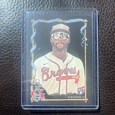2023 Topps Allen & Ginter X Black Border Michael Harris II RC Rookie Braves Card