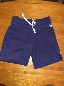 JUSTICE size 10 youth shorts soft LAVENDER Purple. /dark Blue - Picture 1 of 5