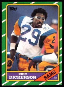 1986 Topps Eric Dickerson Los Angeles Rams #78 - Imagen 1 de 2