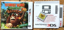 Donkey kong country 3d returns complete box nintendo 3ds pal french cib ovp