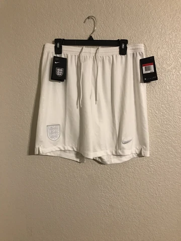 Nike Football England away stadium shorts in white 940444-100 Size L Cover