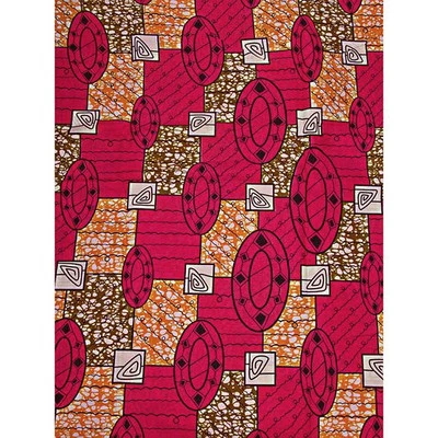 Tela estampada geo doodles africanos 1 yarda Foto 1 de 2