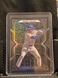 Freddie Freeman 2022 Chronicles Obsidian Purple #64/99 - Dodgers - Picture 1 of 2