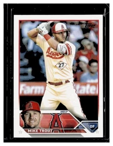2023 Topps #27 Mike Trout - Picture 1 of 2