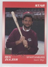 1990 Star Spartanburg Phillies Rick Zulzer #29