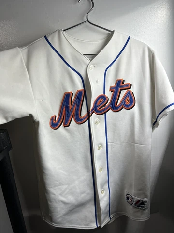 New York Mets Jose Reyes #7 Majestic Genuine Merchandise White Jersey Cover