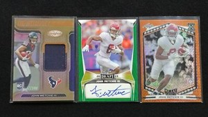 JOHN METCHIE III /349 RC 2022 Panini Certified 2023 Leaf Draft Autograph Green