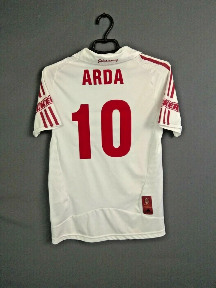 Arda Galatasaray Jersey Authentic 2008 2009 Away XS Shirt Football Adidas ig93 - Image 1 of 4