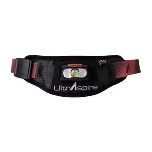 UltrAspire Lumen 200 2.0 Waist Light, Night Hiking, Visibility, Black/Maroon - Picture 1 of 4