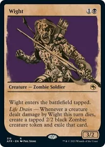 MTG WIGHT EXC - WIGHT - AFR X EN - MAGIC - Imagen 1 de 1
