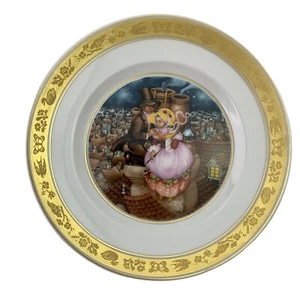 LA PASTORA Y EL BARRIDO DE LA CHIMENEA Plato Coleccionista Hans Christian Andersen  - Imagen 1 de 7