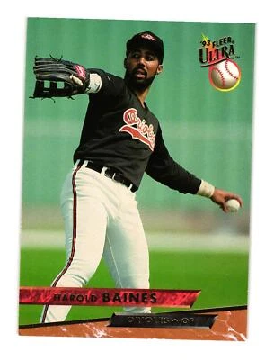 1993 Ultra #492 Harold Baines Baltimore Orioles - Image 1 of 2
