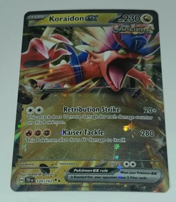 Koraidon ex 120/162 Sv05: Temporal Forces Holo - Image 1 of 2