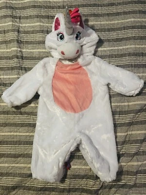 Suit Yourself Costume Co Unicorn Baby Infant 0-6 Months Halloween Suit & Cap - Image 1 of 4