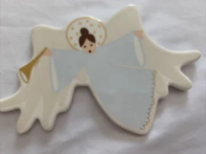 Coton Colors Happy Everything Mini Small Attachment Christmas Angel Gold Silver - Picture 1 of 2