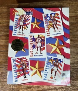 Vintage USA Basketball 200 Piece Puzzle Sealed Michael Jordan 1992 Golden - Picture 1 of 6