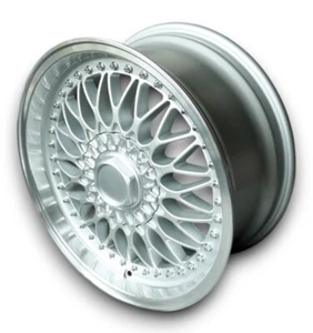 Llantas de aleación RC90 Style plateadas para VW Jetta II 7,5x17 ET 25 - Imagen 1 de 3